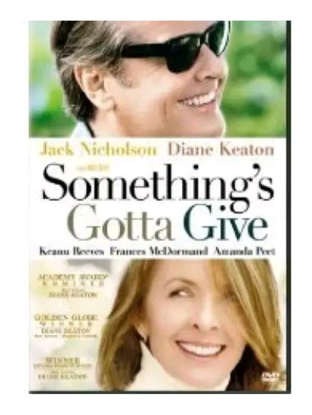 Something’s Gotta Give Starring Jack Nicholson Diane Keaton [ DVD 2004 ]